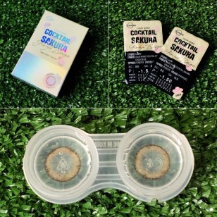 LENSME Cocktail Sakura Ginza Beige(月拋)